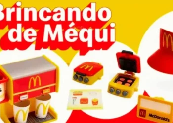 brinquedo, coleção, rede de fast-food