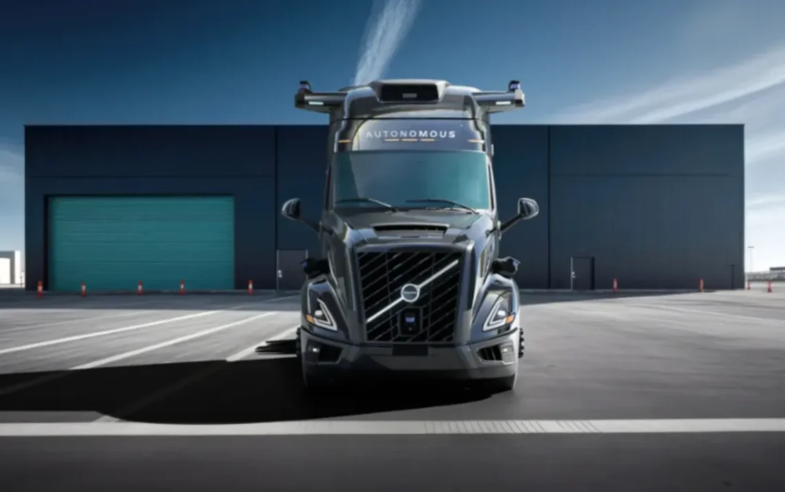 autonomoous vehicle, self-driving truck;