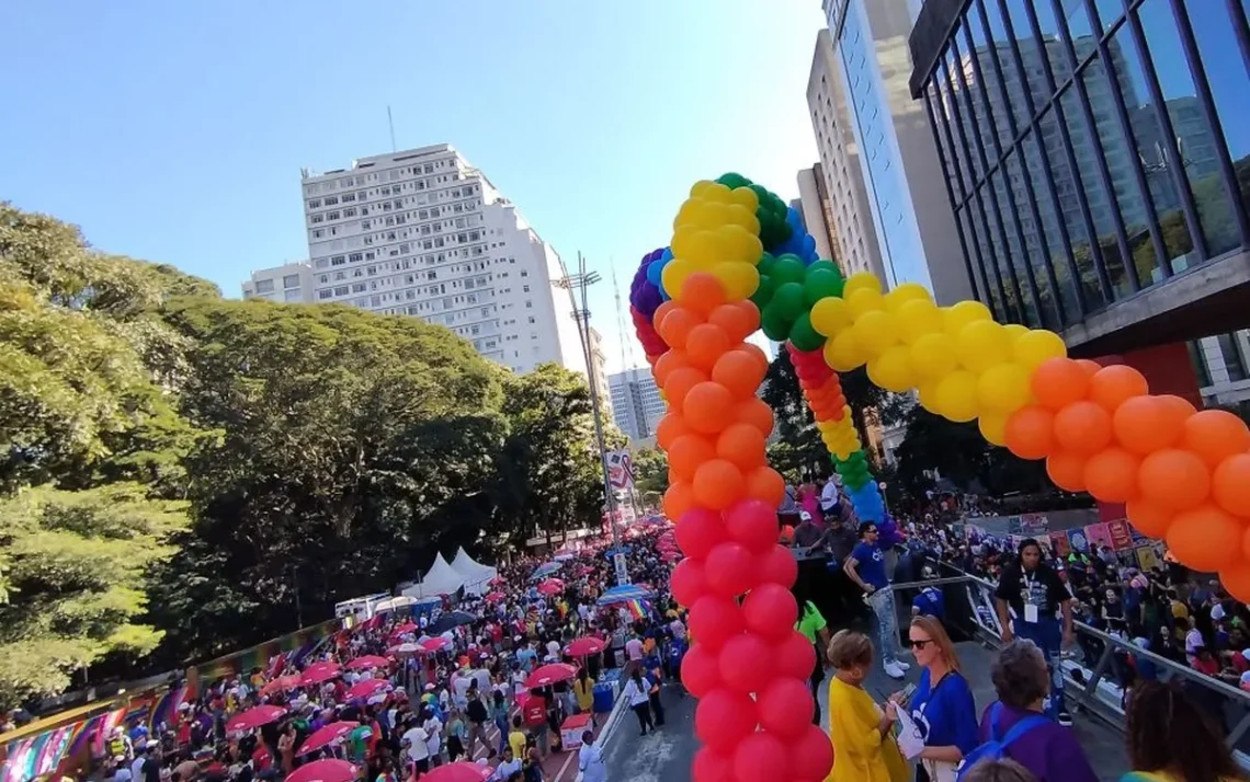 Parada, LGBT+, Parada, LGBT de, São Paulo, Parada, LGBT.