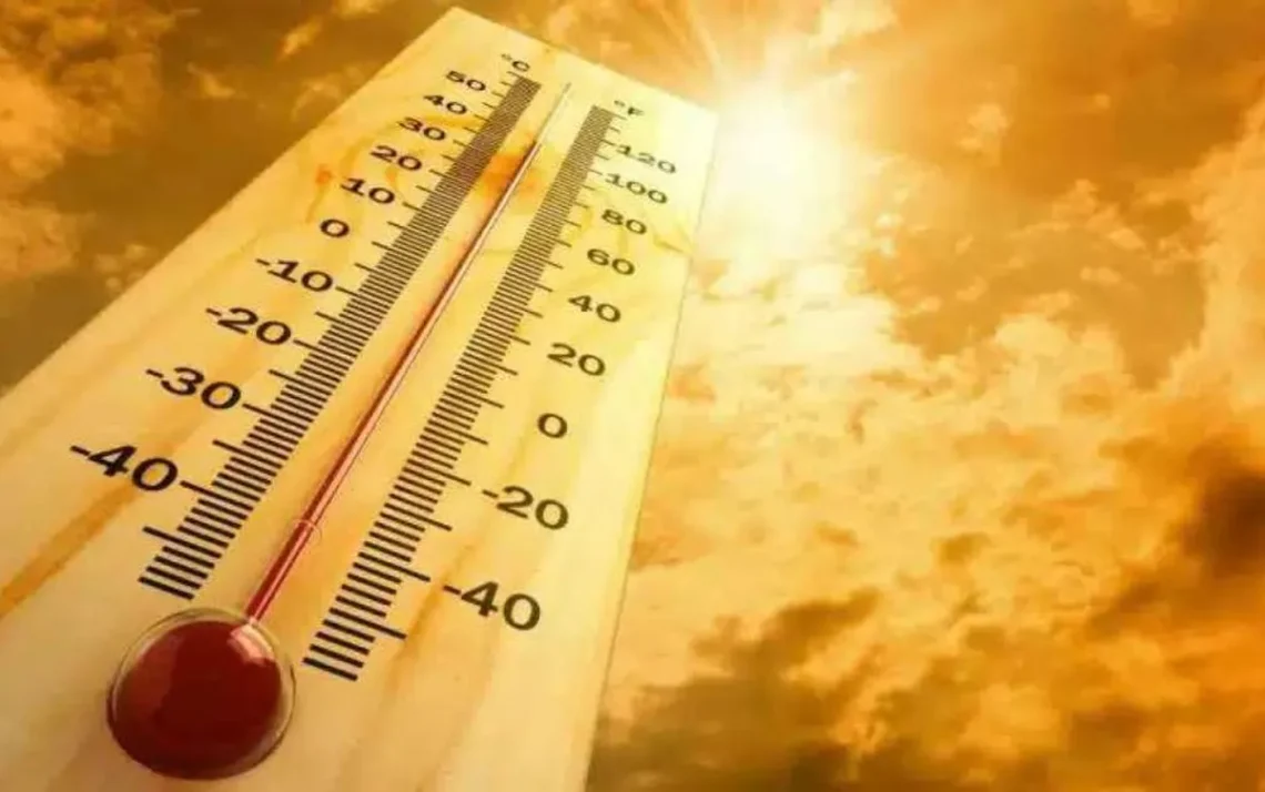 alerta de calor, onda quente, calor intenso, calorão, onda de aquecimento;