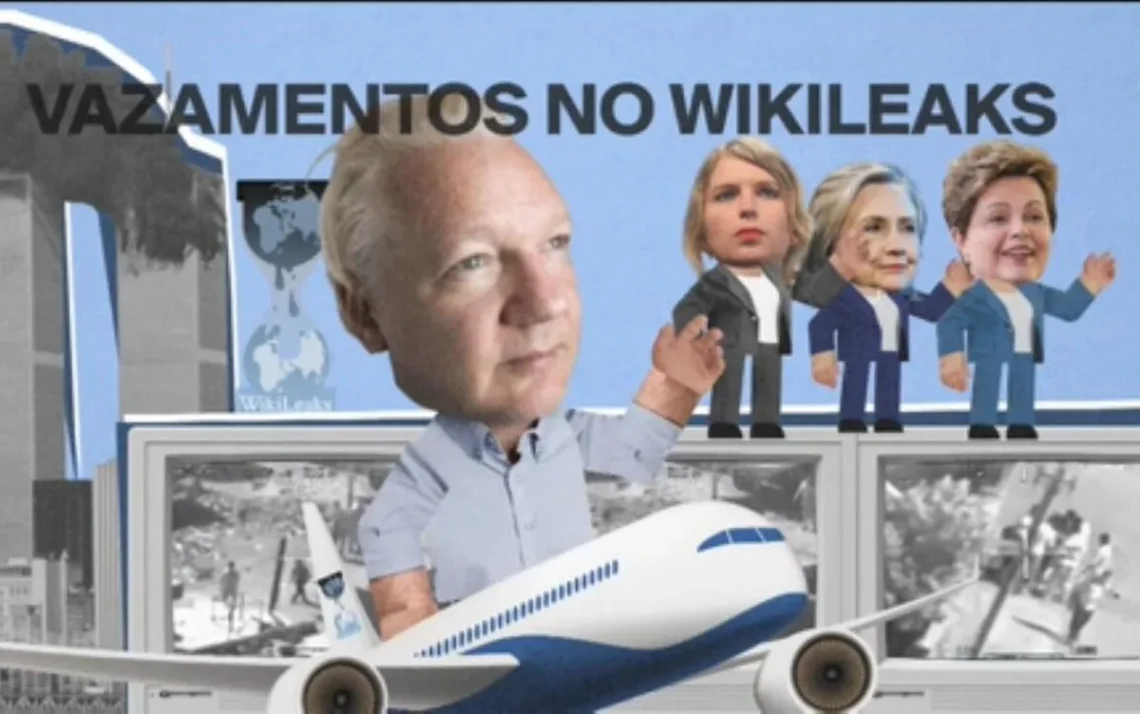 site, vazamentos, portal, Wikileaks, plataforma, Assange;