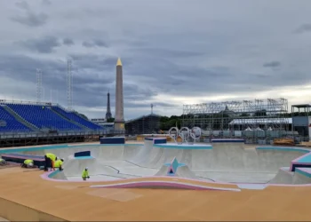 Jogos Olímpicos, 2024, pistas skate, arenas, Parque Urbano, pistas, arenas;